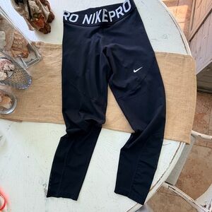 Nike Pro Black Track Pants